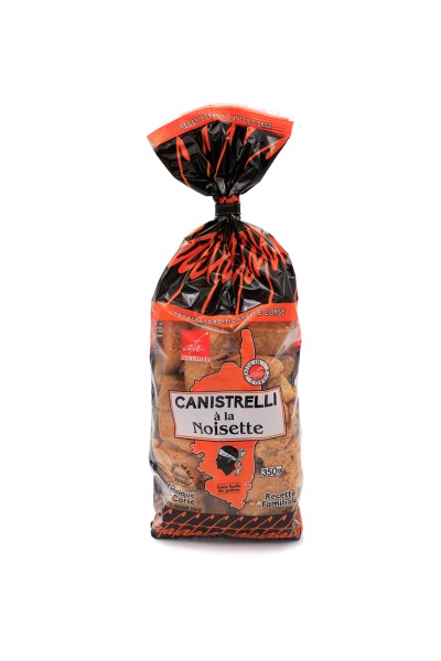 PACK 3 Canistrelli Amandes-Noisettes-Figues et noix + 1 Pâte à tartiner noisette-choco-canistrelli