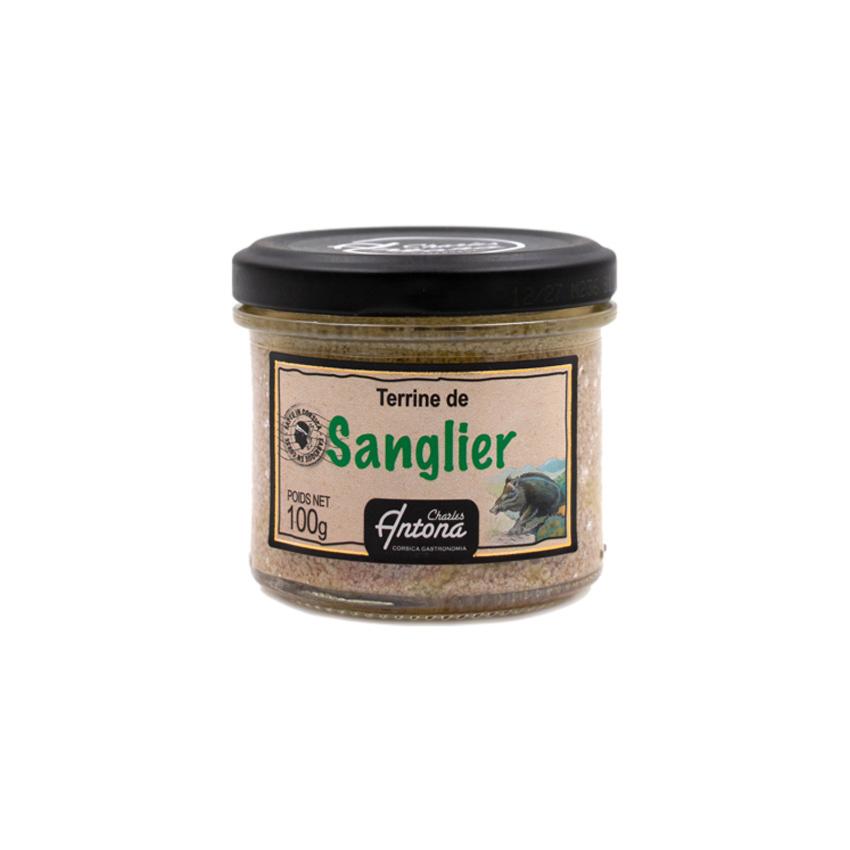 TERRINE DE SANGLIER CORSICA GASTRONOMIA  - 100G