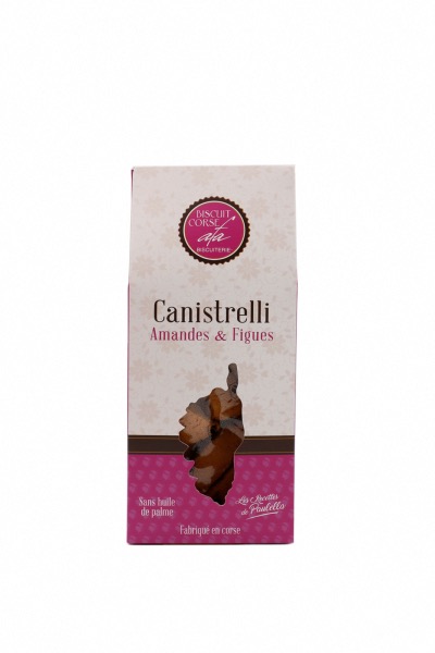 CANISTRELLI AUX AMANDES ET AUX FIGUES - 200G