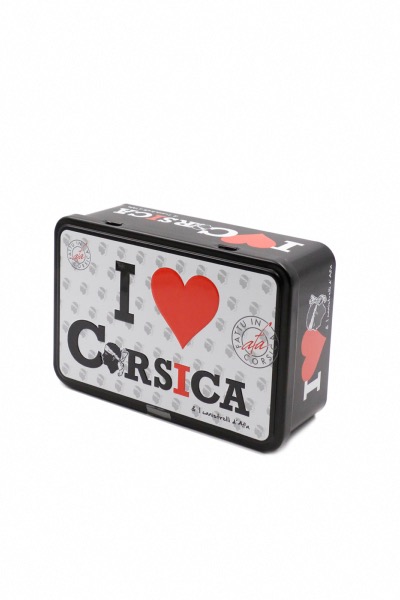 BOITE SUCRE "I LOVE CORSICA" - CANISTRELLI CLASSIQUES 350G