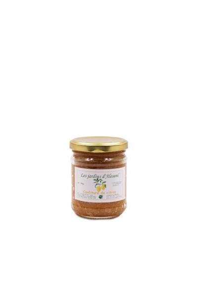 CONFITURE DE CITRON LES JARDINS D'ALESANI - 250G