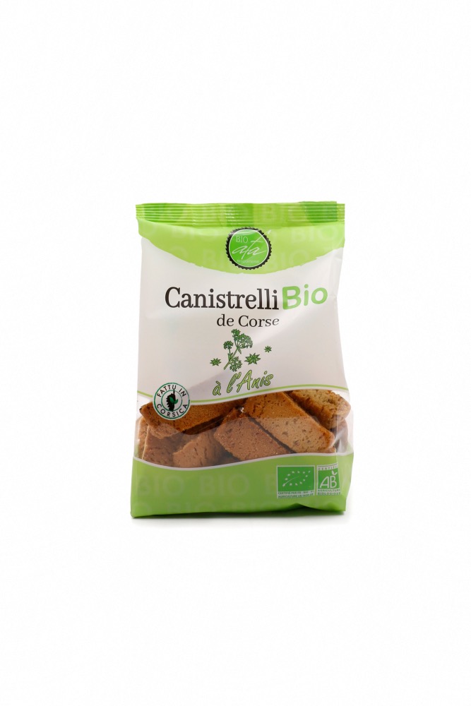 CANISTRELLI BIO À L'ANIS - 200G  