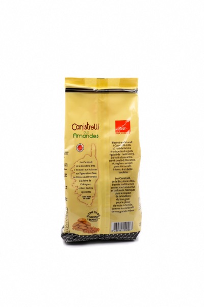 CANISTRELLI AUX AMANDES - SACHET LUXE - 350G