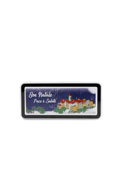 BOÎTE PLAQUE NOËL VILLAGE