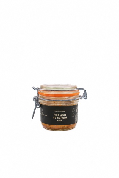 FOIE GRAS DE CANARD ENTIER MAISON ARGAUD - 180G