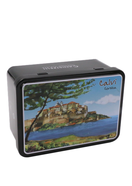 BOITE BIJOUX "CITADELLE DE CALVI" - CANISTRELLI AUX AMANDES 100G