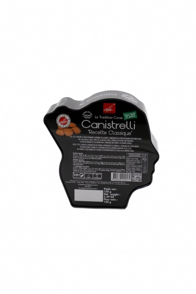 BOITE TESTA MORA NOIRE - Canistrelli classique 150G