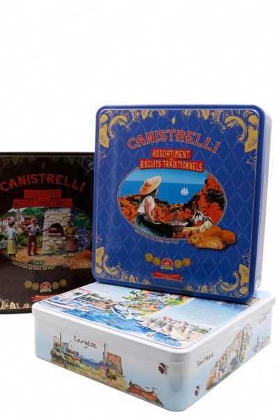 ASSORTIMENT DE CANISTRELLI - BOITE A CANISTRELLI OR