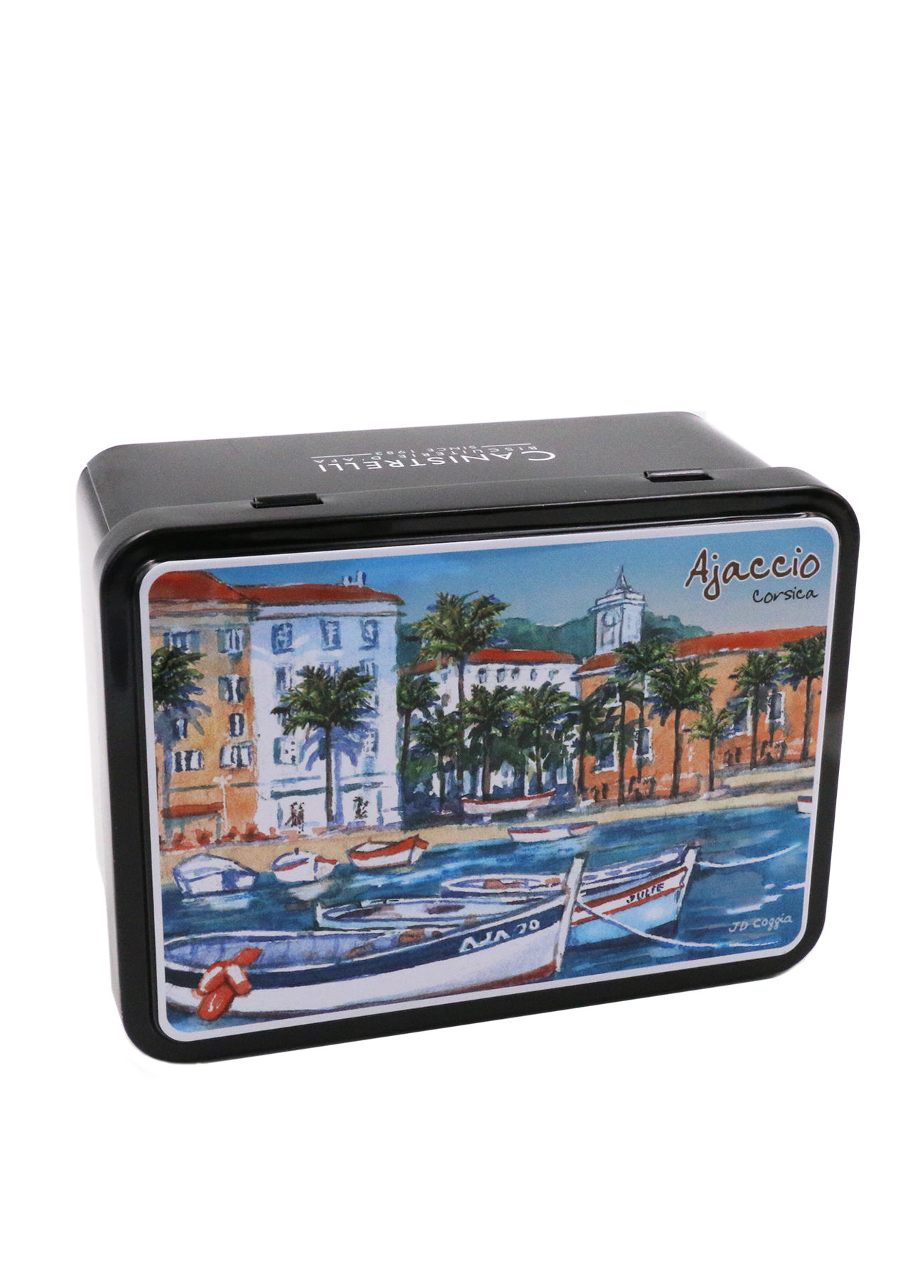 BOITE BIJOUX "AJACCIO LE PORT" - CANISTRELLI AUX AMANDES 100G