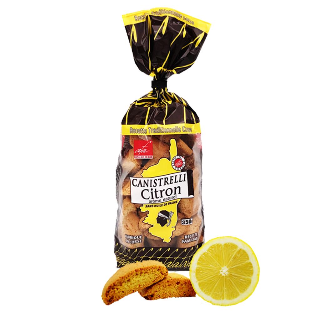 Canistrelli Au Arome Naturel De Citron Corse