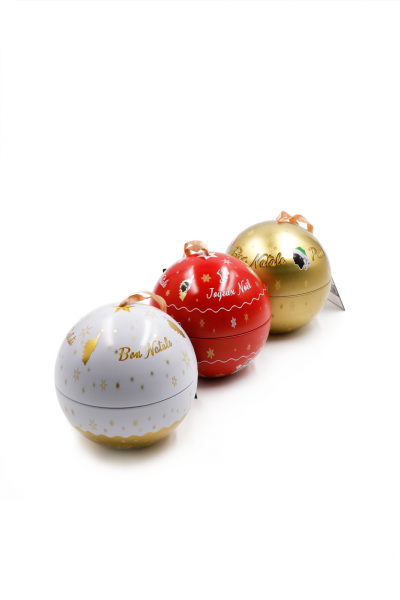 BOULE DE NOËL BLANCHE