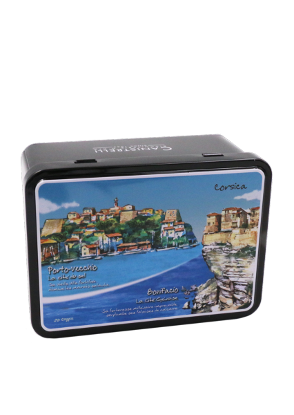 BOITE BIJOUX "PORTO-VECCHIO - BONIFACIO" - CANISTRELLI AUX AMANDES 100G