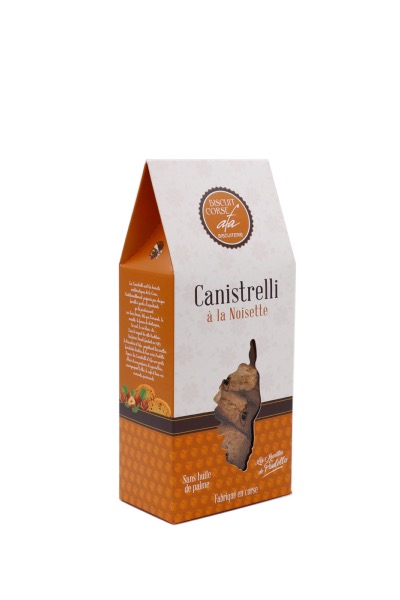 CANISTRELLI À  LA NOISETTE - 200G