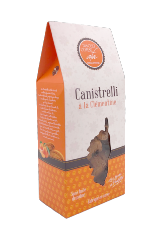 ETUI CARTON - CANISTRELLI A LA CLEMENTINE - BISCUITS CORSES 200 g