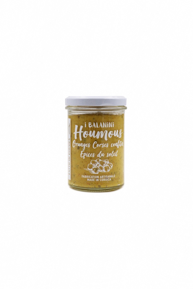 HOUMOUS ORANGES CONFITES EPICES DU SOLEIL I BALANINI - 180G