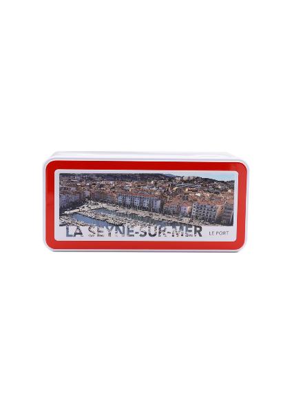 BOITE PLAQUE LA SEYNE SUR MER CANISTRELLI CLASSIQUE
