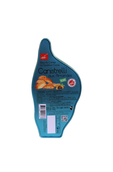 BOITE CORSE BLEUE - CANISTRELLI AUX AMANDES
