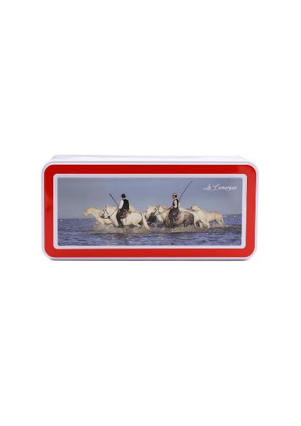 BOITE PLAQUE CAMARGUE CAVALIER CANISTRELLI CLASSIQUE