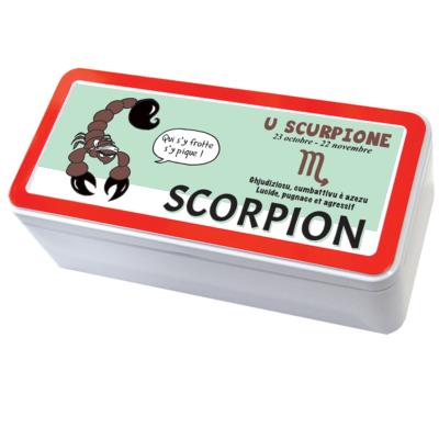 COFFRET SIGNE SCORPION - CANISTRELLI CLASSIQUES 150G