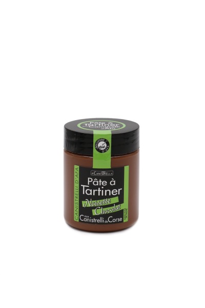 PTE A TARTINER NOISETTE-CHOCOLAT AUX CLATS DE CANISTRELLI