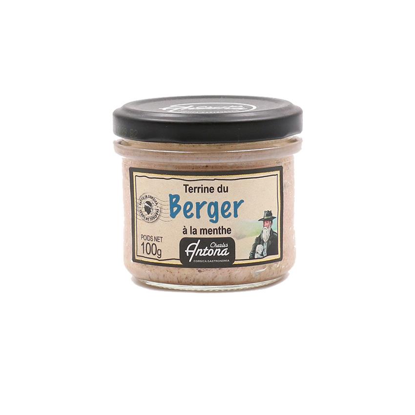 TERRINE DE BERGER A LA MENTHE CORSICA GASTRONOMIA  - 100G