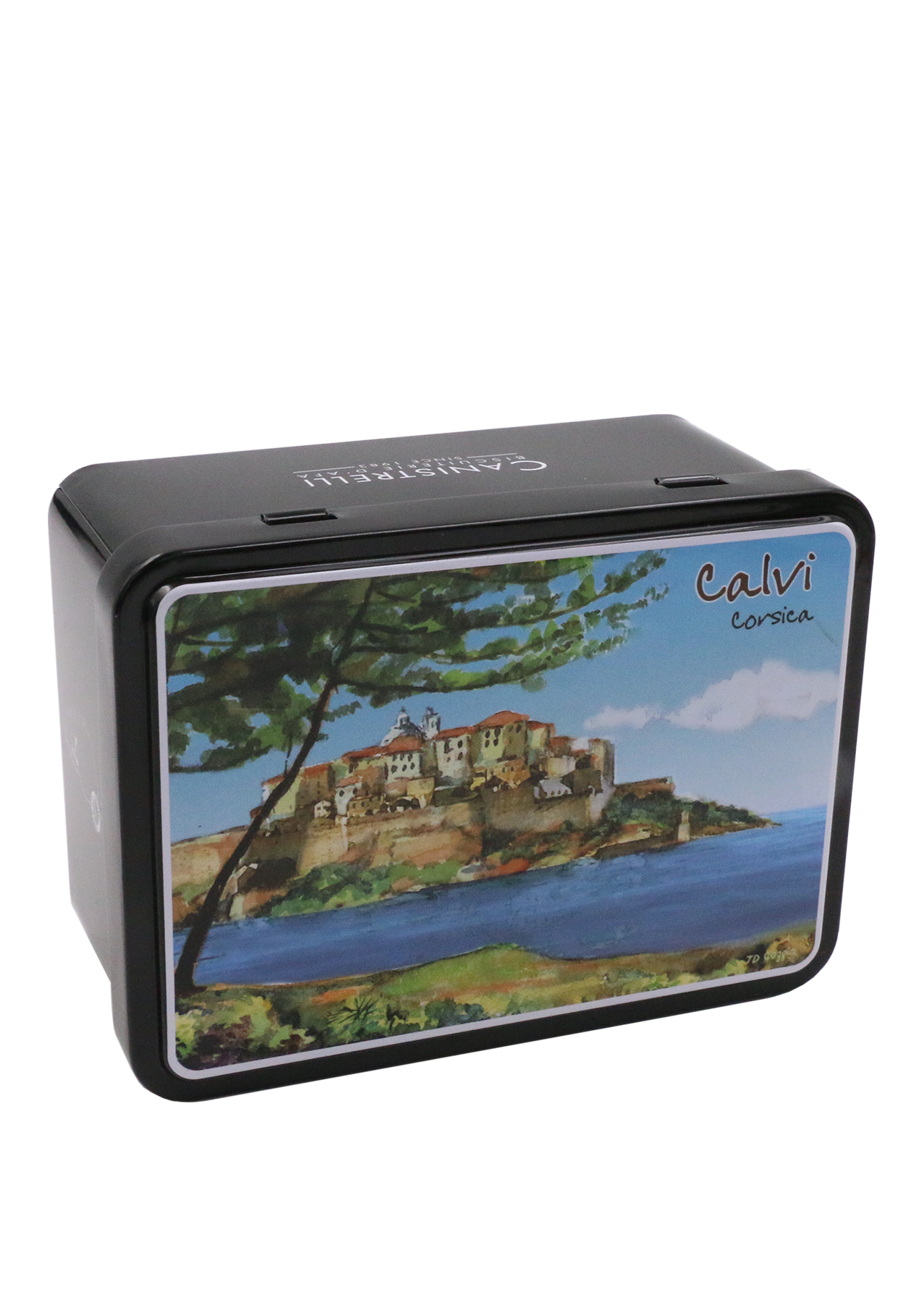 BOITE BIJOUX "CITADELLE DE CALVI" - CANISTRELLI AUX AMANDES 100G