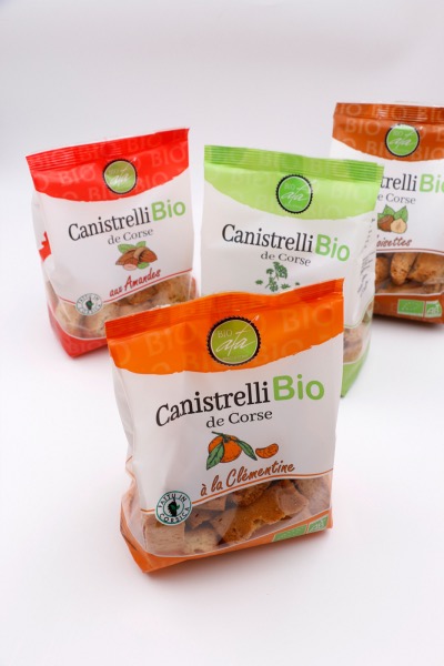 CANISTRELLI BIO À LA CLÉMENTINE - 200G  