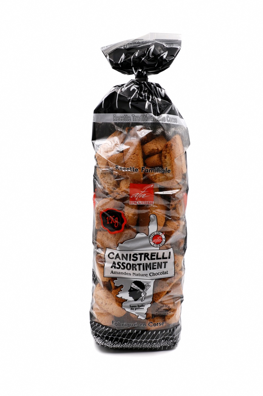 sachet de Canistrelli aux amandes - format famille - 1 kg