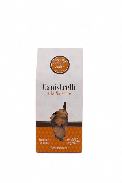 CANISTRELLI À  LA NOISETTE - 200G