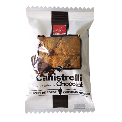 CARTON DE 200 CANISTRELLI - CHOCOLAT 