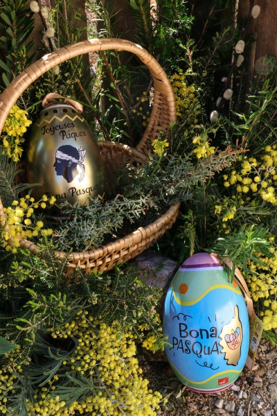 OEUF DE PÂQUES CORSE OR - CANISTRELLI "CHOCOLAT" 100G