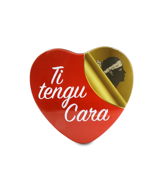 BOÎTE COEUR TI TENGU CARA - CANISTRELLI "NATURE" 150G