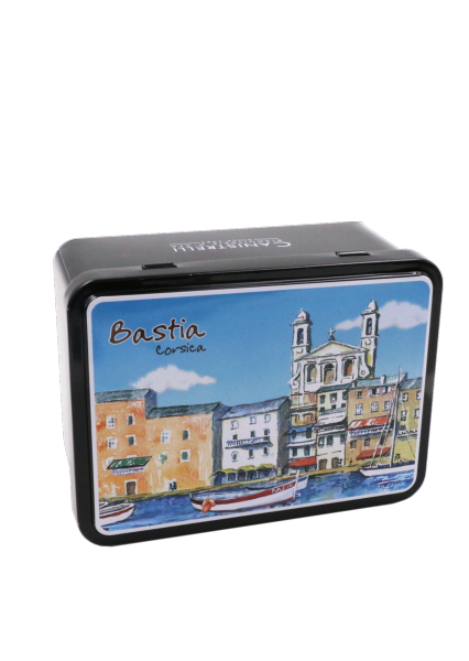 BOITE BIJOUX "BASTIA LE PORT" - CANISTRELLI AUX AMANDES 100G