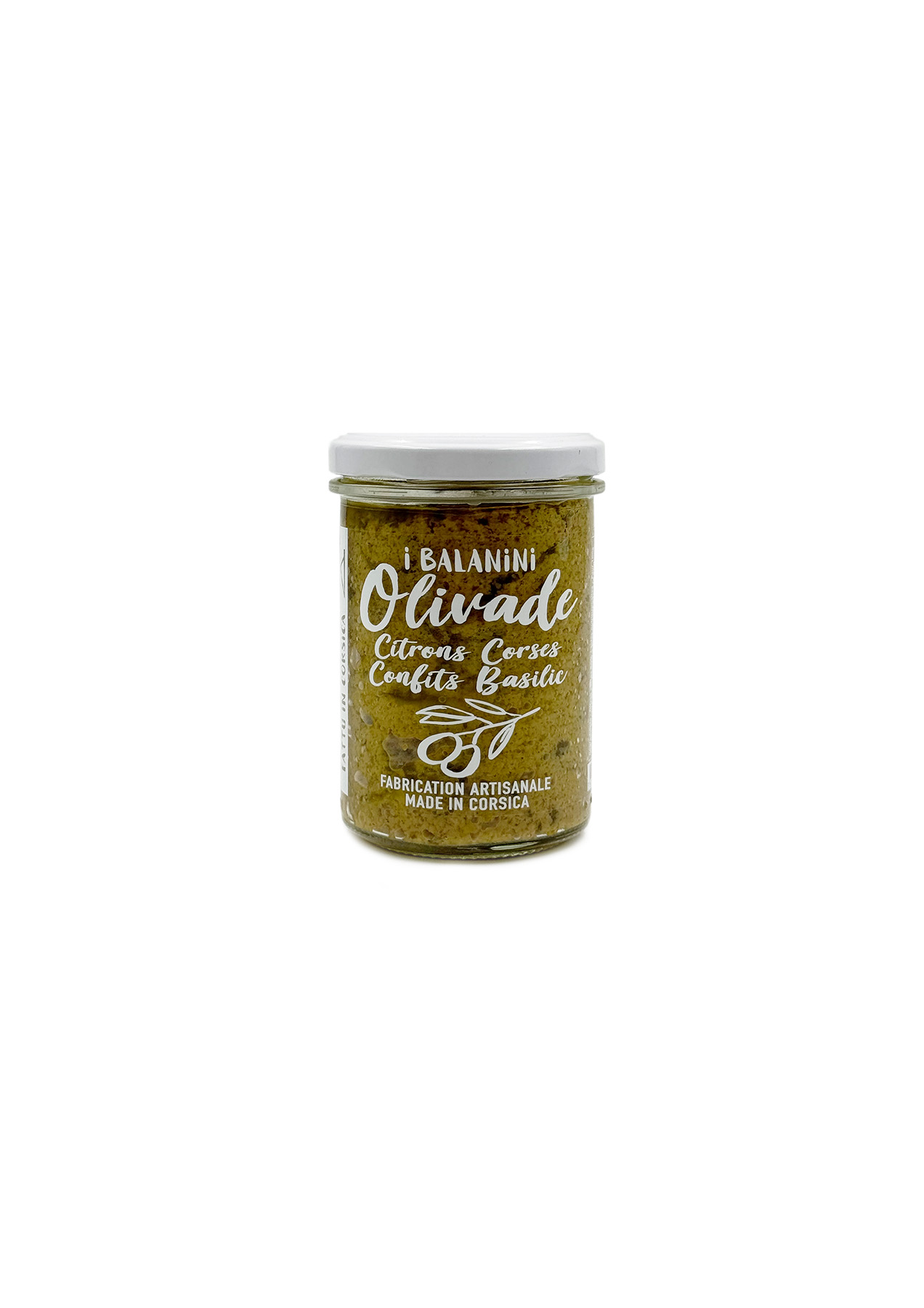 OLIVADE CITRONS CORSES CONFITS BASILIC I BALANINI - 180G